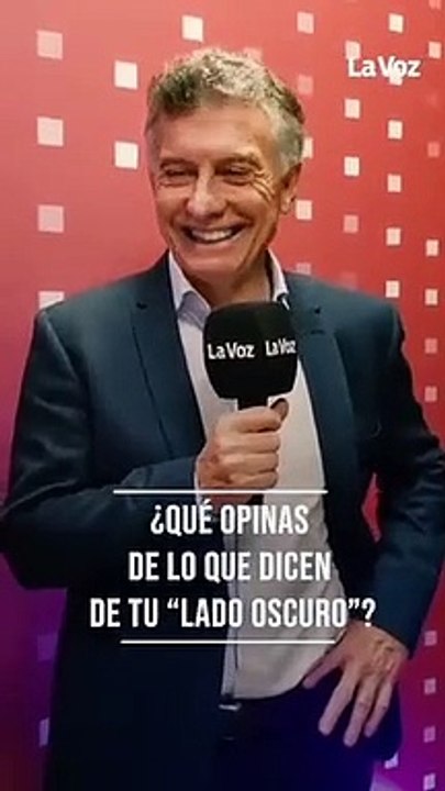Macri: "Soy batman"
