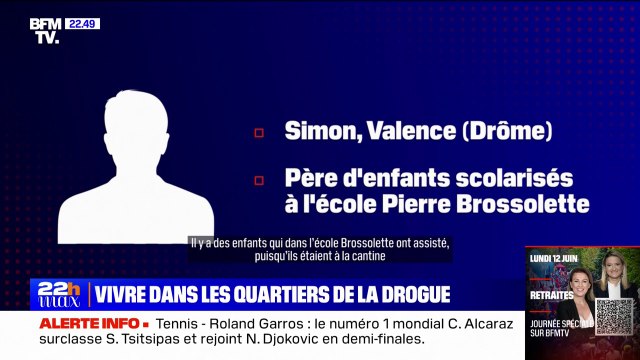 École menacée par des trafiquants à Valence: Des enfants ont été braqués directement , selon le père d'enfants scolarisés à l'école Pierre Brossolette