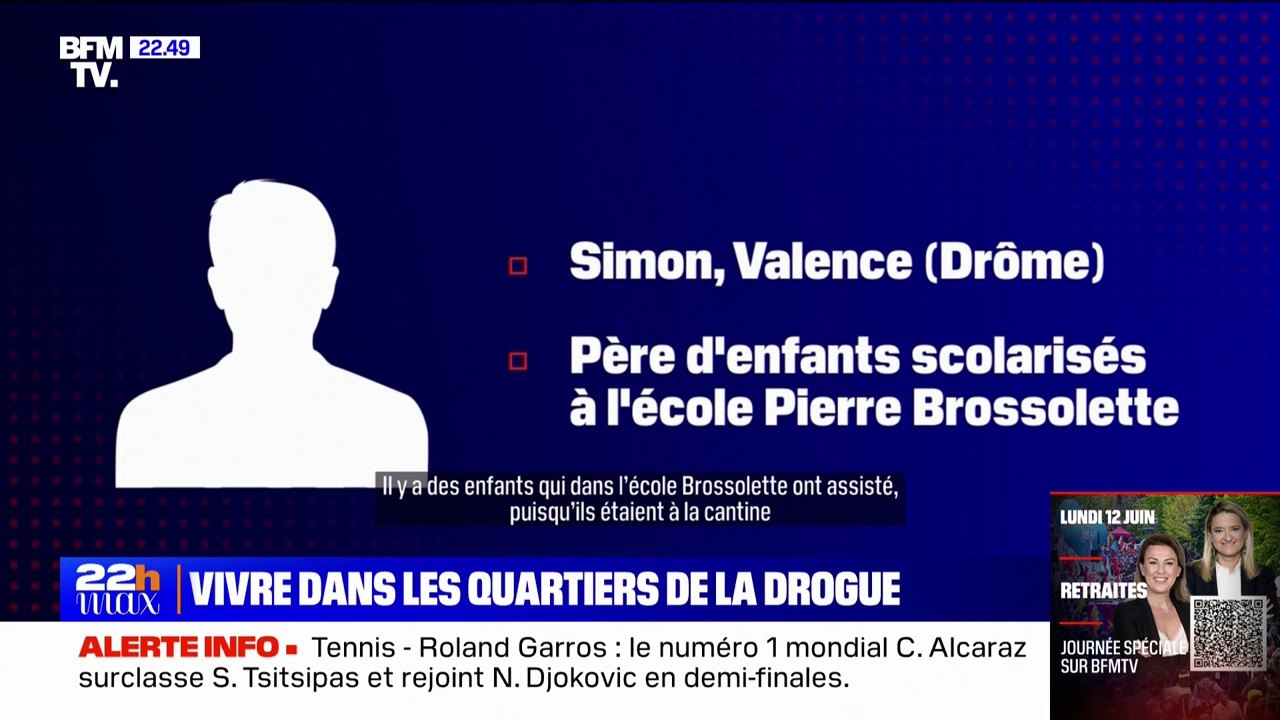 École menacée par des trafiquants à Valence: "Des enfants ont été braqués directement", selon le père d'enfants scolarisés à l'école Pierre Brossolette