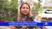 Los Olivos: vecinos son amenazados tras denunciar a policías ebrios