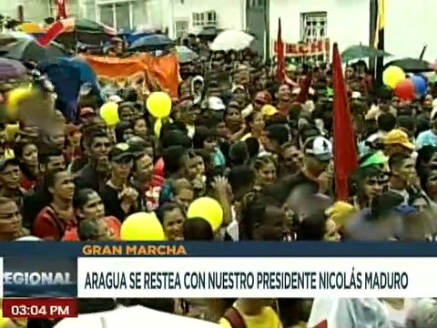 Gob. Karina Carpio: El ejército de hombres y mujeres del estado Aragua se restea con el Pdte. Maduro