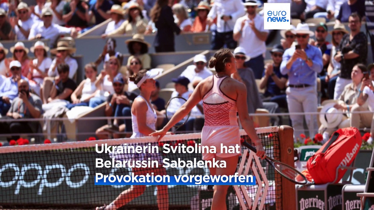 Politisch brisantes Tennis-Duell: Sabalenka unterstützt Lukaschenko nicht