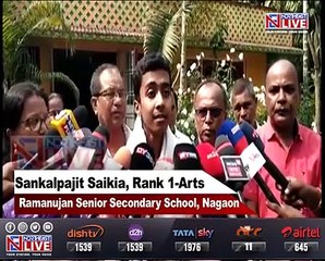 Assam HS results 2023 out_ First reaction of Arts stream topper Sankalpajit Saikia(360P)