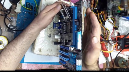 ARIZALI ANAKART TAMİR/1.Cİ RAM YUVA SLOTU GÖRMÜYOR ÇALIŞMIYOR/ÇÖZÜLDÜ