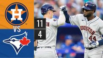 Resumen Astros de Houston vs Azulejos de Toronto | MLB 05-06-2023
