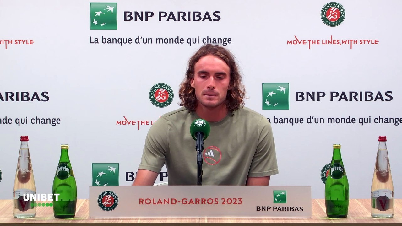 Roland-Garros 2023 - Stefanos Tsitsipas : "I shouldn't have taken a nap before playing Carlos Alcaraz"