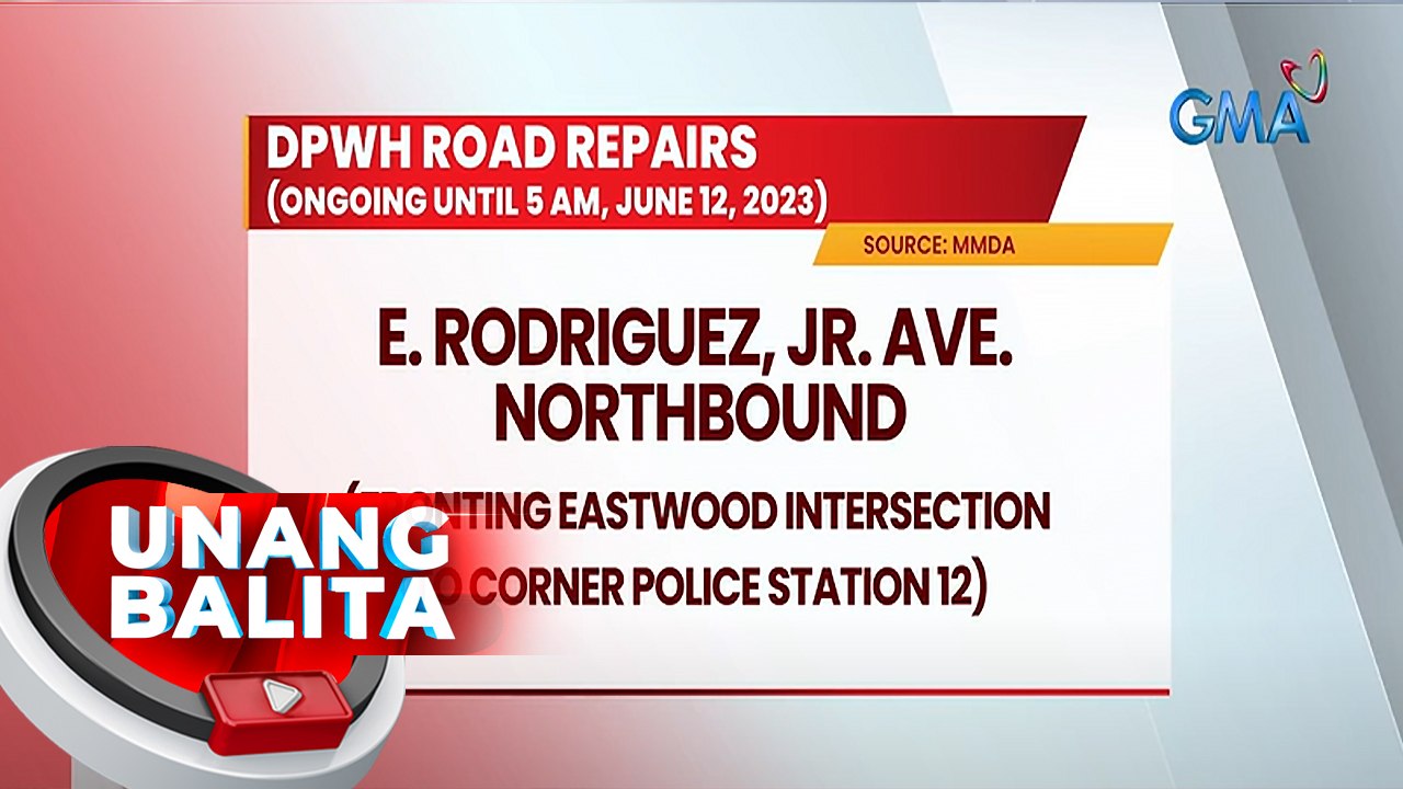 DPWH Road Repairs | UB