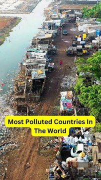 Dirtiest Countries in The World | Most Polluted Countries |#viral #shorts