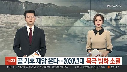 곧 기후 재앙 온다…2030년대 북극 빙하 완전 소멸