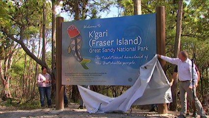 Fraser Island’s name to be officially recognised as traditional Indigenous name K’Gari