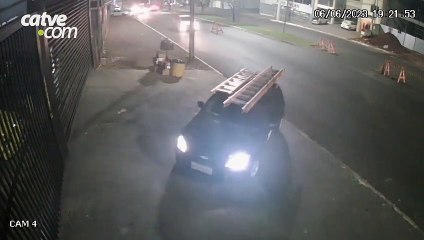 Vídeo: Imagem flagra acidente acidente na Av. Rocha Pombo