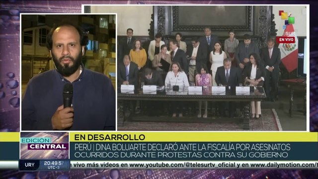 Perú: Dina Boluarte declara ante Fiscalía por muertes en protestas