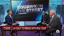 CLEAN: PGA Tour Commissioner speaks on 'historical' day for golf