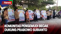 Dukung Prabowo Subianto di Pilpres, Komunitas Becak: Feeling Aja