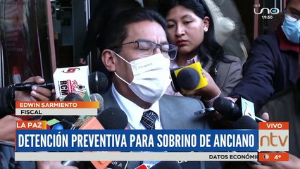 Justicia determinó detención preventiva de 4 meses por el delito de asesinato