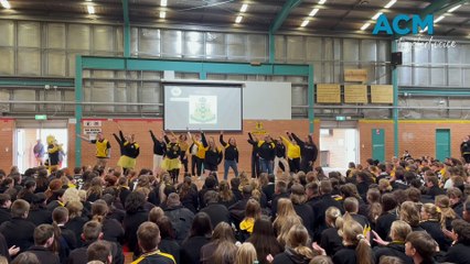 Orange High School Astley Cup pep rally