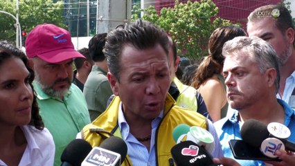 Con nuevas obras, Lemus y Frangie esperan que, ahora sí, se eviten inundaciones en Canal de Patria