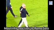 Jose Mourinho reaction to Roma Fans on Joining PSG as Jose Gesture to Roma Fans after Spezia win