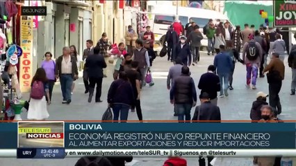 Download Video: Bolivia: Cifras oficiales muestran un nuevo repunte financiero en la recuperación económica del país