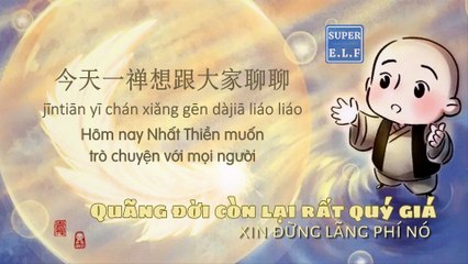 Quãng đời còn lại rất quý giá, xin bạn đừng lãng phí nó