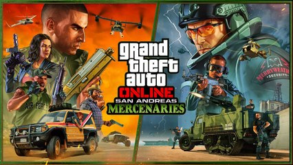 GTA Online San Andreas - Trailer Mercenaires