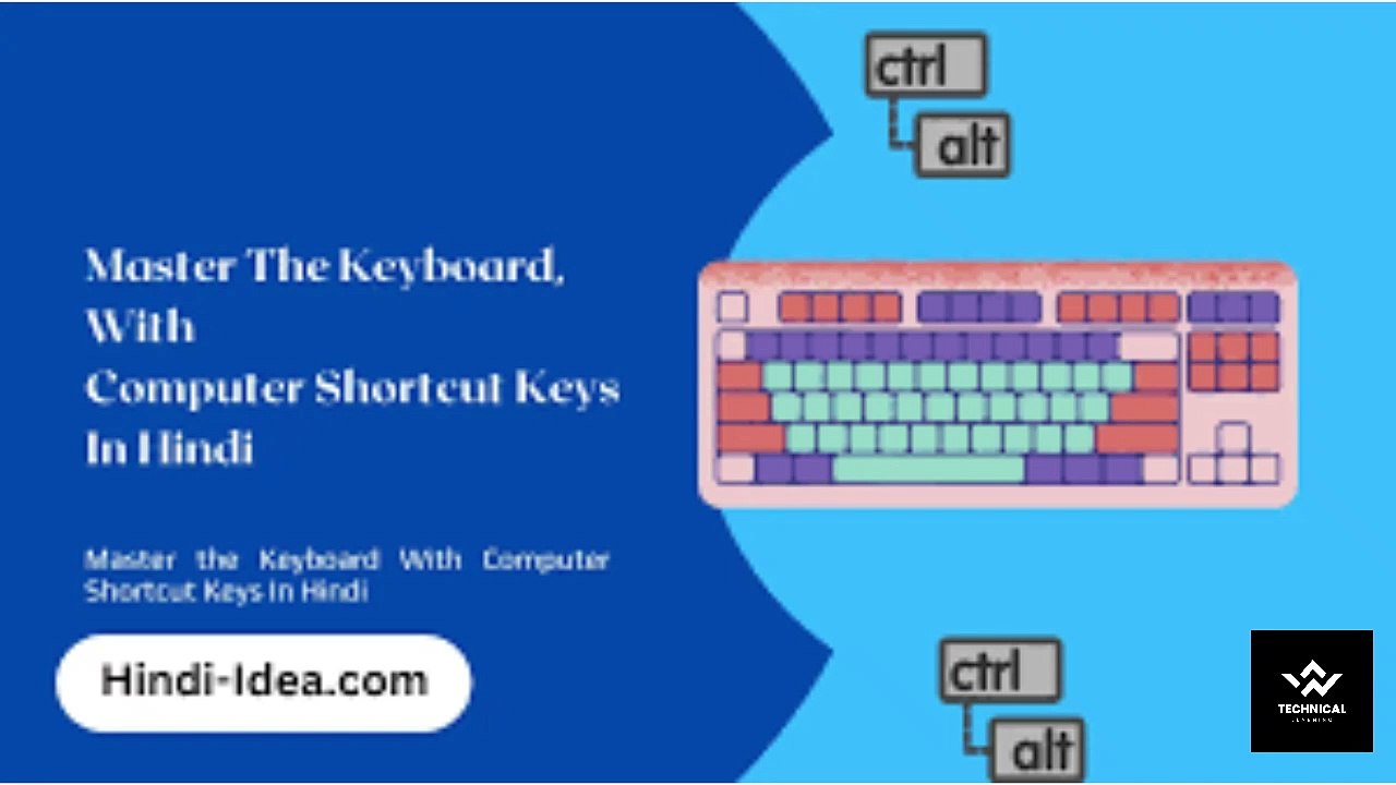 Keyboard Master | Computer Shortcut Keys Hindi | Keyboard Master Kaise Bane | Computer Master