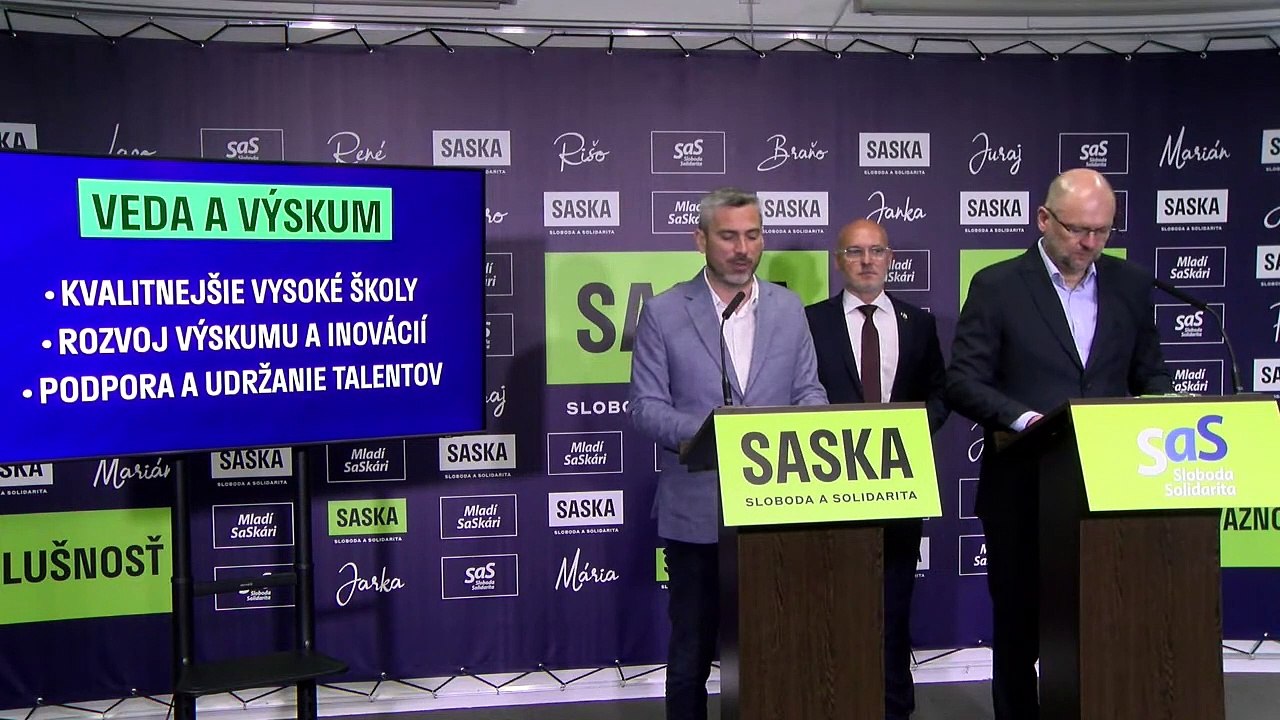 ZÁZNAM: Sulík: Máme ambíciu mať najlepší program, budeme o ňom ešte diskutovať