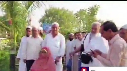 गया: तीन साल बाद एयरपोर्ट से 144 हाजी मक्का मदीना के लिए भरी उड़ान