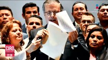 Marcelo Ebrard dejará su cargo para buscar candidatura presidencial