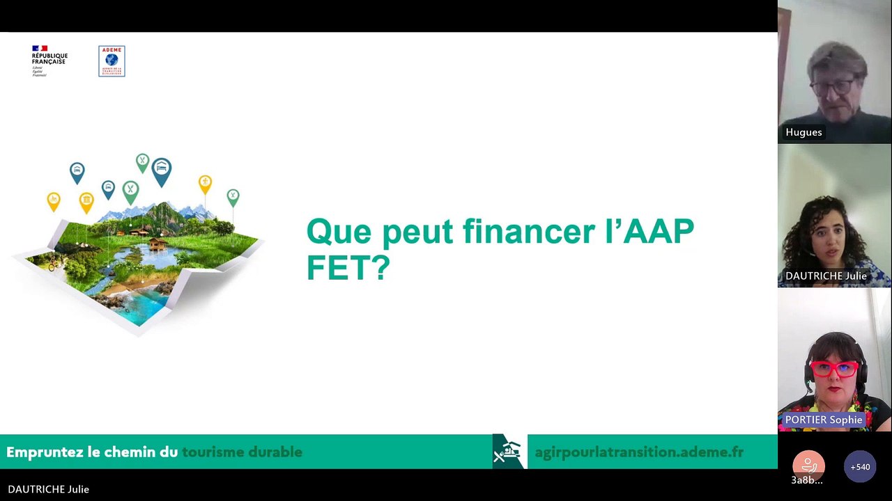 Lancement de l’appel à projet Formes Emergentes de Tourisme 2023 Fonds Tourisme Durable ADEME