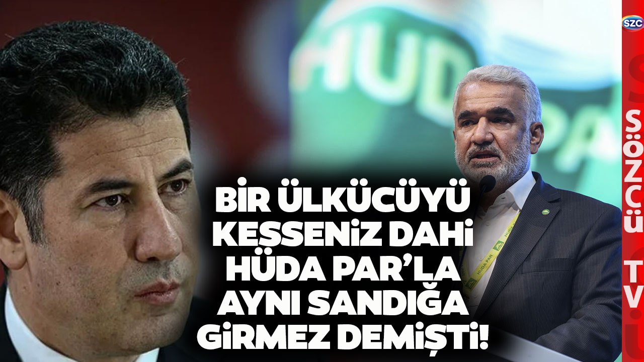 Plana Sadık Kalan Sinan Oğan HÜDA PAR’ın Son Açıklamalarını Olumlu Bulmuş!