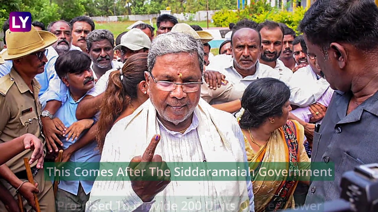 Power Tariff Hike In Karnataka: CM Siddaramaiah Led Congress Government Hikes Electricity Rate By Rs 2.89 Per Unit