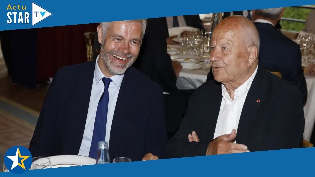 Laurent Wauquiez honoré et bien entouré au cours d'un prestigieux événement