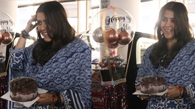 Ekta Kapoor 48th Birthday Celebration Full Video, Paparazzi के साथ मनाया बर्थडे | Boldsky