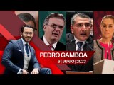 Corcholatas de Morena se preparan para candidatura presidencial. Pedro Gamboa, 06 de junio de 2023