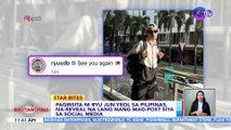 Pagbisita ni Ryu Jun Yeol sa Pilipinas, na-reveal na lang nang mag-post siya sa social media | BT