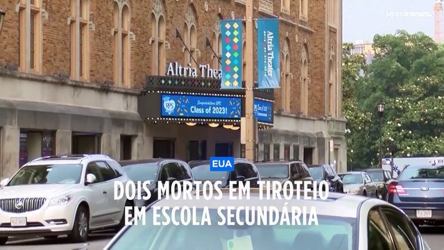 Atirador mata duas pessoas em escola secundária nos EUA