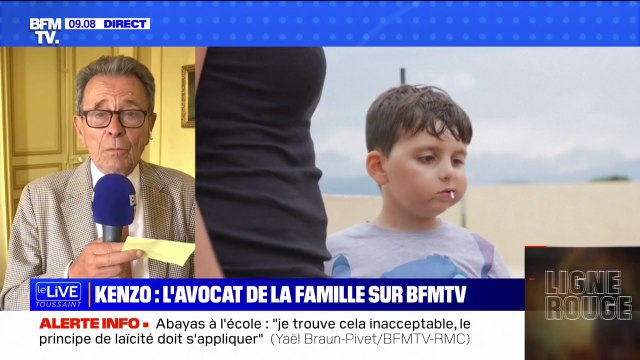 Après son agression, le jeune Kenzo va être examiné pour évaluer s'il a des troubles psychologiques , confie l'avocat de la famille