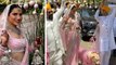 Sonnalli Seygall Ashesh Sajnani Wedding : Dulhan Entry Full Video Viral, Pet Dog ने की Twining