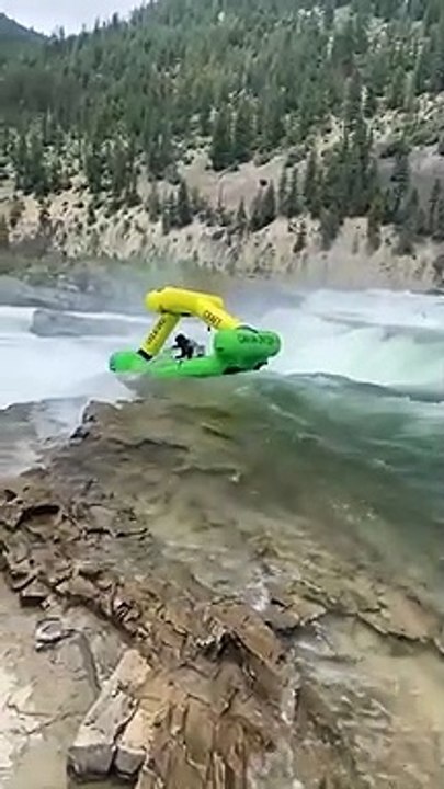 Inflatable Rafts Undergo Safety Testing at Kootenai Falls - video ...