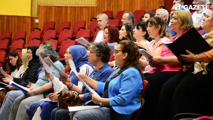 Yıldırım TSM Korosu konsere hazırlanıyor