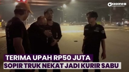 Sopir Truk Nekat Jadi Kurir Sabu Sumatera-Jakarta Akibat Terjerat Utang