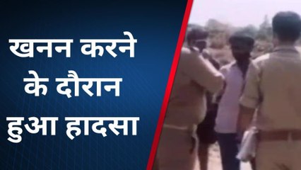 देखिए मौत बनी खाकी के जी का जंजाल, खनन वाले डंपर ने बेरहमी से कुचला युवक