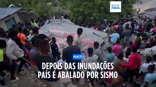 Sismo faz vários mortos no Haiti e mais de 30 feridos