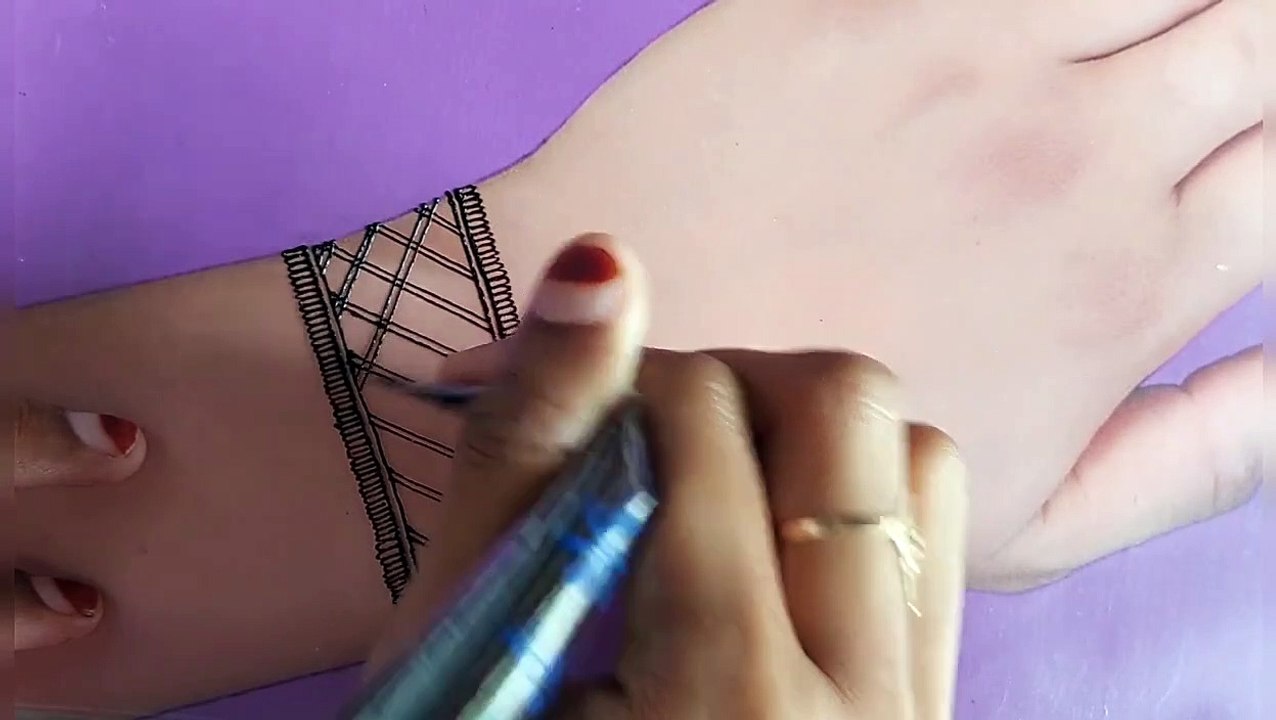 New easy backhand mehndi design | simplemehndi design | mehndi design | mehandi