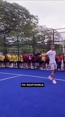 Ronaldo, dont la carrière touche à sa fin, s'est tourné vers un tout autre sport ! Les fans ont regardé la bouche ouverte