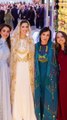 الأميرة فهدة وبناتها يخطفن الأنظار في حفل زفاف الحسين