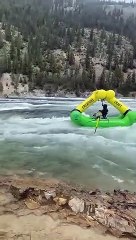 Inflatable Rafts Undergo Safety Testing at Kootenai Falls
