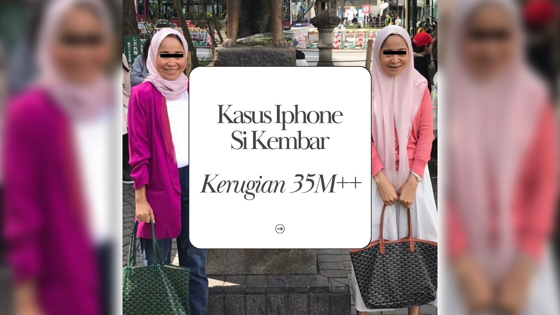 ⁣Kasus Dugaan Penipuan Order iPhone oleh Si Kembar Rihana Rihani