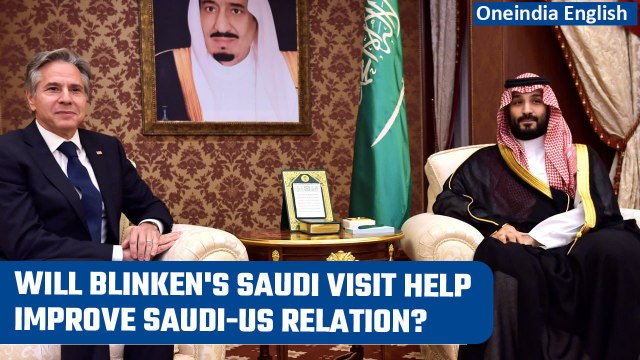 Antony Blinken holds talks with Mohammed bin Salman on his visit to Saudi Arabia | Oneindia News